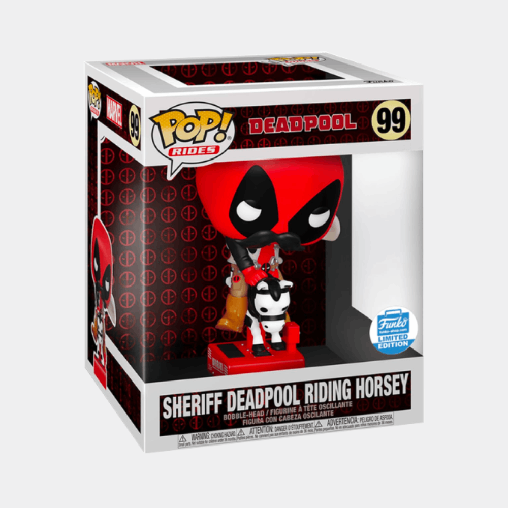 889698512923-FUNKO POP! RIDES MARVEL_ DEADPOOL – SHERIFF DEADPOOL RIDING HORSEY (SPECIAL EDITION)-2