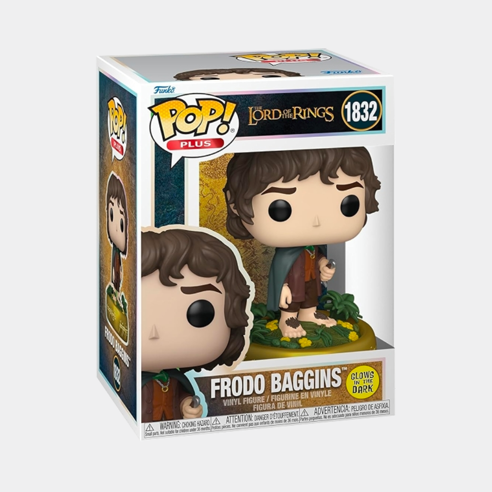 889698864305-FUNKO POP! PLUS_ THE LORD OF THE RINGS – FRODO BAGGINS _ GLOWS IN THE DARK-1